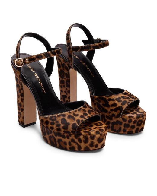 Stuart Weitzman Multicolor Reade Platform Sandal