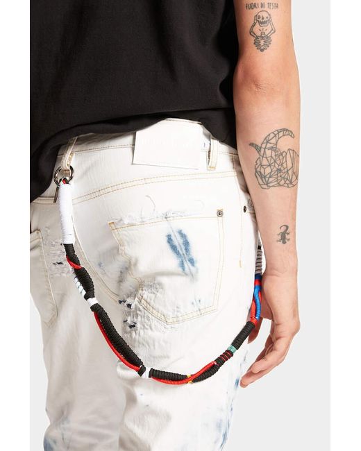 DSquared² Blue Coconut Creek Wash Cool Guy Jeans for men