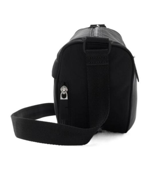 Burberry Black Shield Logo Plaque Messenger Bag for men
