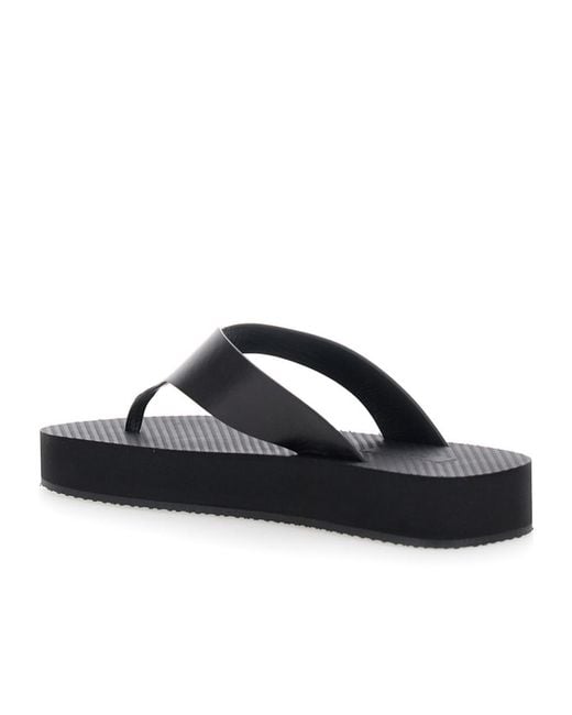 The Row Blue Dune Classic Ginza Sandals