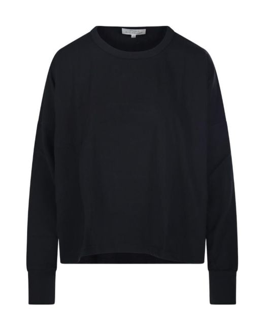 Studio Nicholson Black Loop Long Sleeved T-Shirt