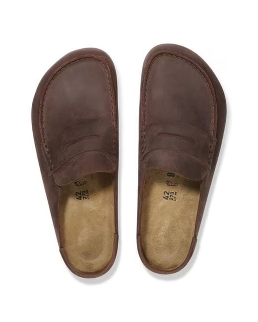 Birkenstock Brown Naples Wrapped Sandals for men