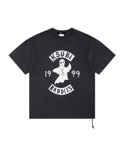 Ksubi Black Baddies Ekcess Ss Tee Faded for men