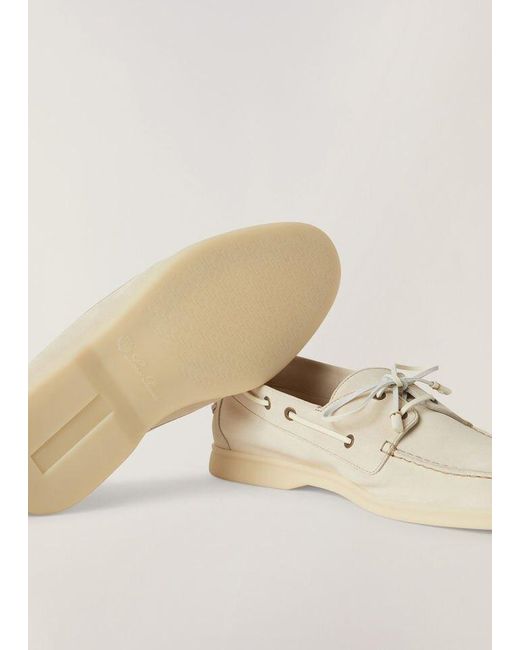Loro Piana Natural Sea-Sail Walk Mokasin Shoes for men