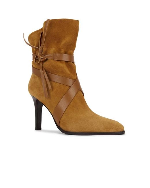 Isabel Marant Brown Atiny Wrap Boot