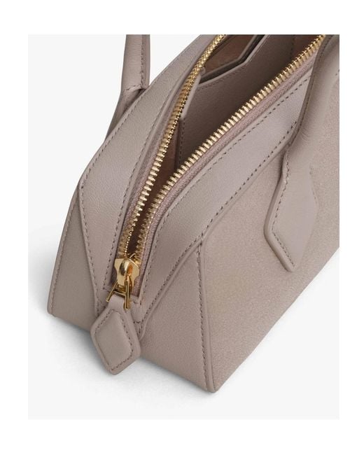 Alaïa White Le Teckel Small Bi-Material Bag