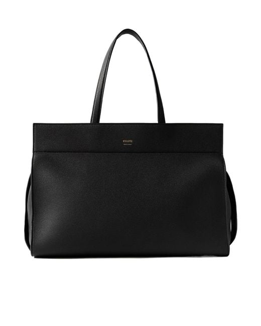 Khaite Black Crosby Handbag