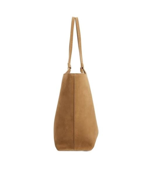 Roger Vivier Natural Belle Vivier Medium Shopping Bag
