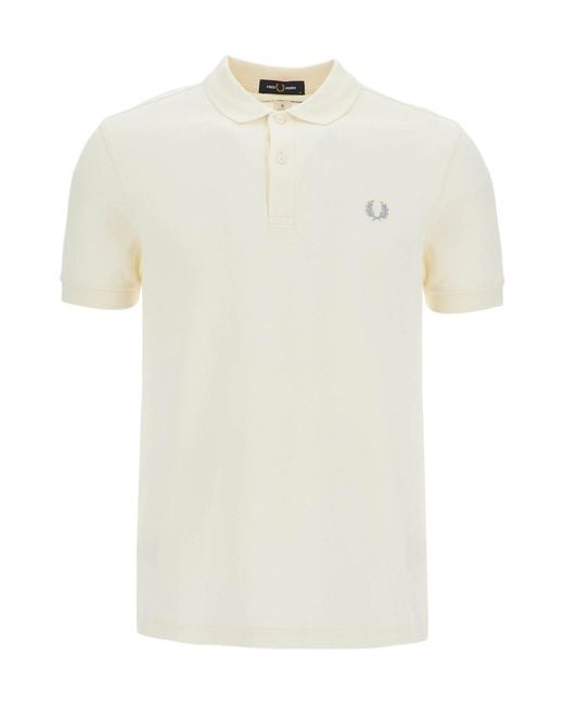 Comme des Garçons White Comme Des Garçons Shirt Logo Embroidered Knitted Polo Shirt for men