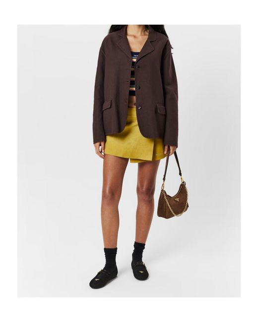 Prada Brown Cotton Jacket
