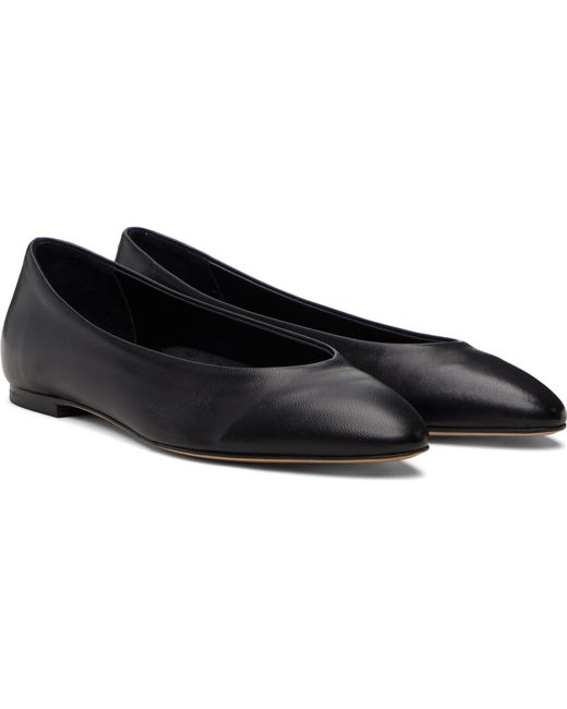 Aeyde Black Ellie Flat Pumps