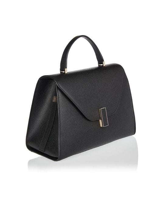 Valextra Black Oversized Envelope Tote
