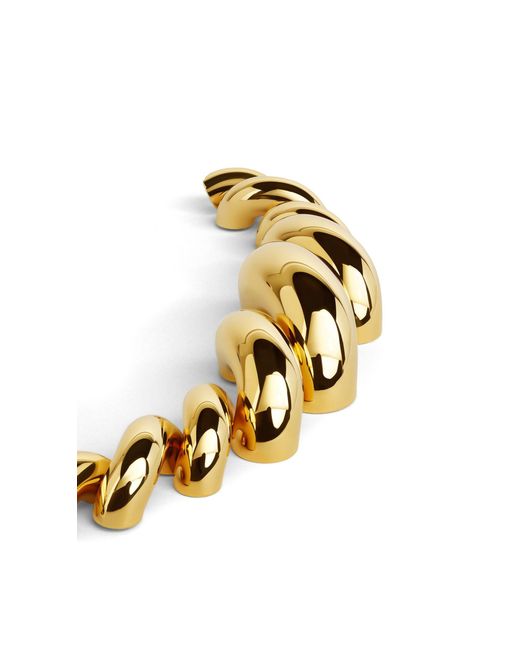 Alaïa Metallic Alaïa Torsion Bracelet