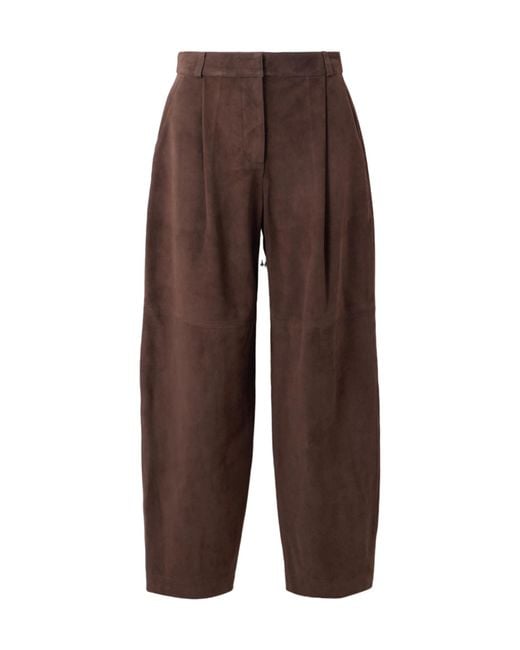 Co. Brown Casual Pants With Belt Loops
