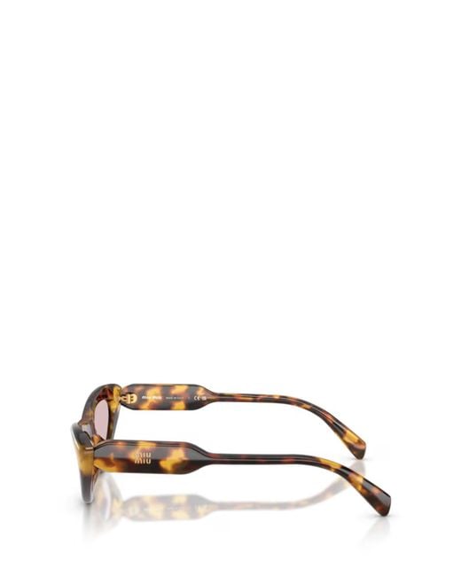 Miu Miu Pink Full Frame Sunglasses