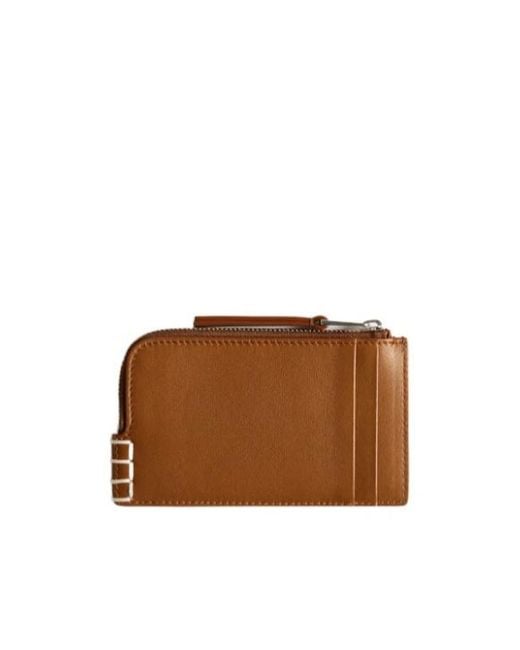 J.W. Anderson Brown Jw Anderson Loafer Zip Wallet for men