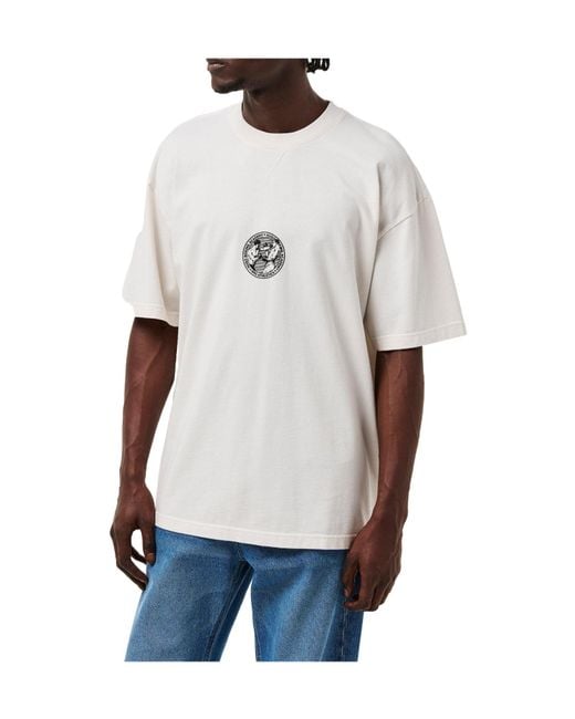 Boss Offwhite Crewneck Shortsleeve Tee for men