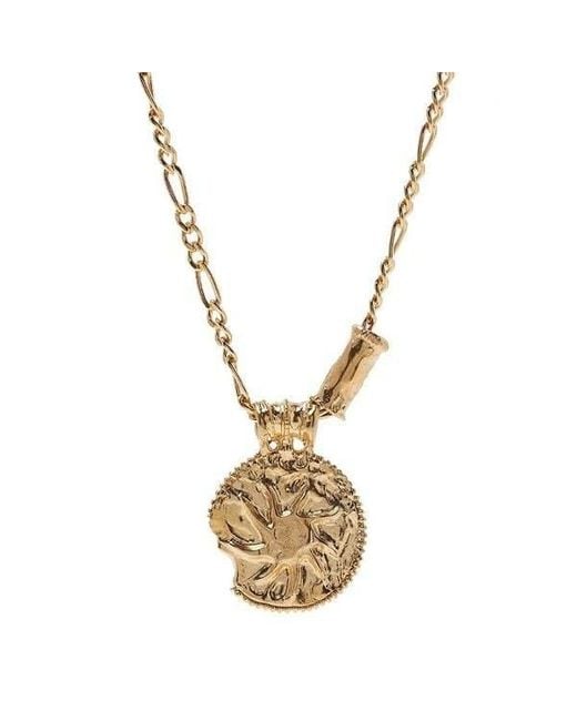 Alighieri Metallic Logo Necklace