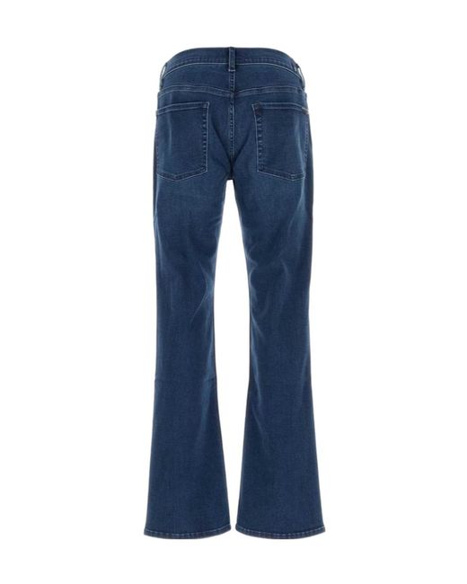 7 For All Mankind Blue Bootcut Jeans for men