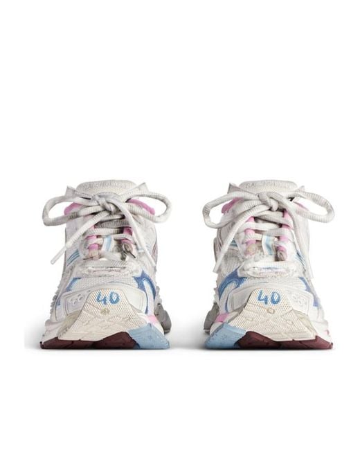 Balenciaga White Runner Gradient Sneaker
