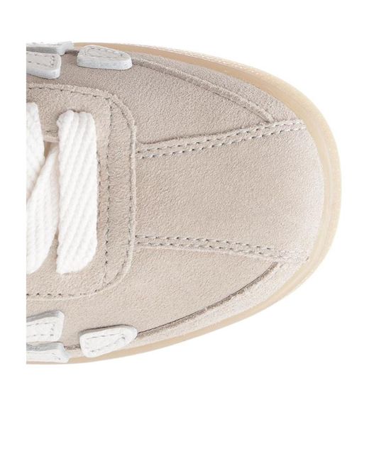 Amiri White Pacific Bones Almond Toe Sneakers
