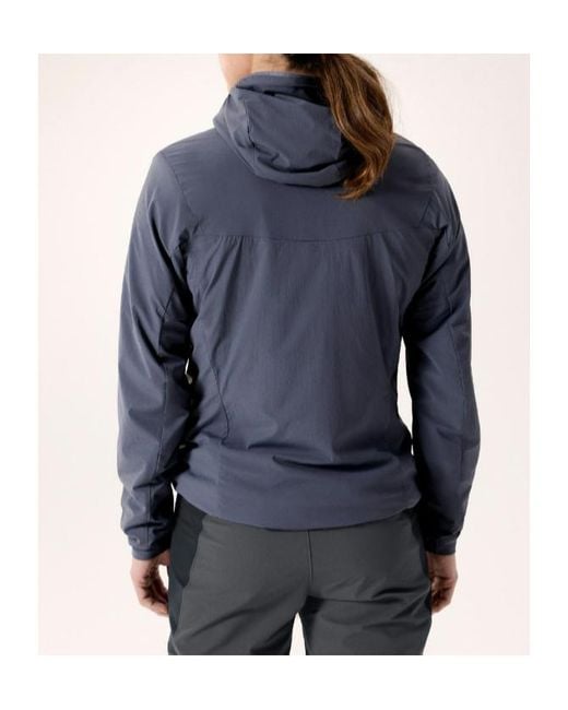 Arc'teryx Blue Zip Front Hooded Jacket