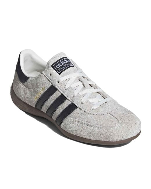 Adidas Gray Handball Spezial Lo Pro Sneakers