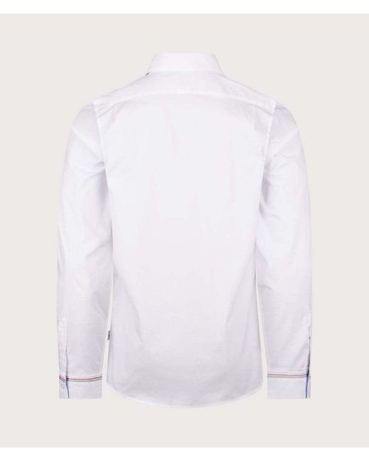 Paul Smith White Ps Paul Smith Classic Long-Sleeved Shirt for men