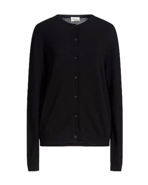 Saint Laurent Black Wool Knit Sweater