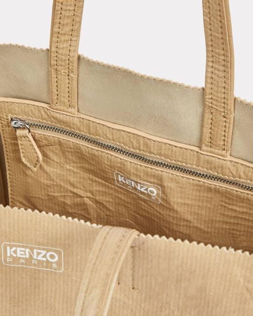 KENZO Natural Paper' Small Tote Bag
