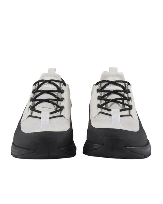 Canada Goose Black Glacier Trail Sneaker for men