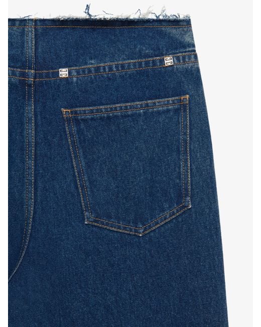Givenchy Blue Wide Fit Pants