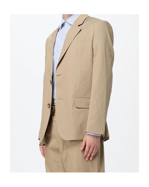 AMI Natural Flap-Pocket Blazer for men