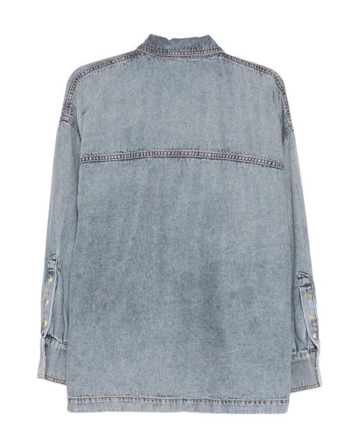 DARKPARK Blue Jenny Denim Boxy Shirt