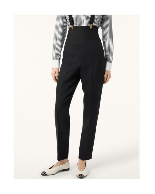 Loro Piana Black Joby Pants