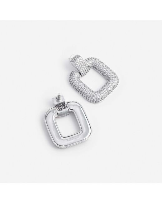 Self-Portrait Metallic Knocker Earrings