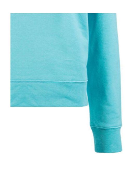 MSGM Blue Logo Hoodie