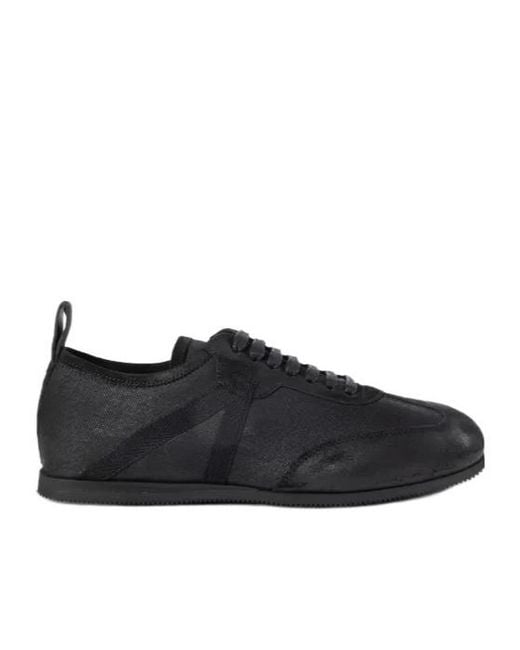 Ann Demeulemeester Black Siru Soft Denim Sneakers