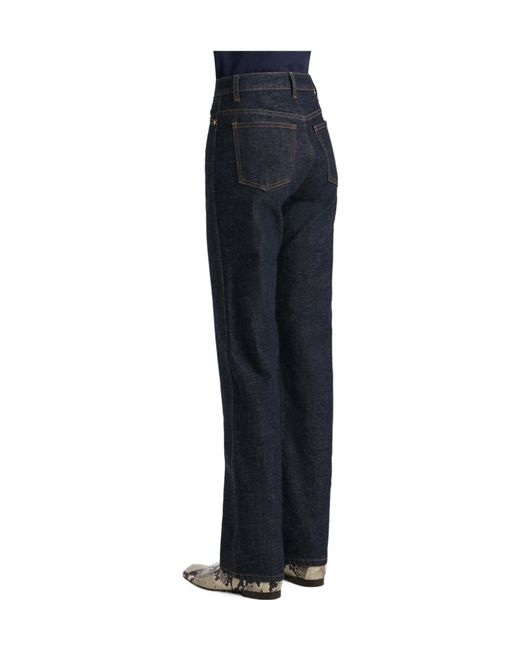Khaite Blue Danielle Stretched Jeans
