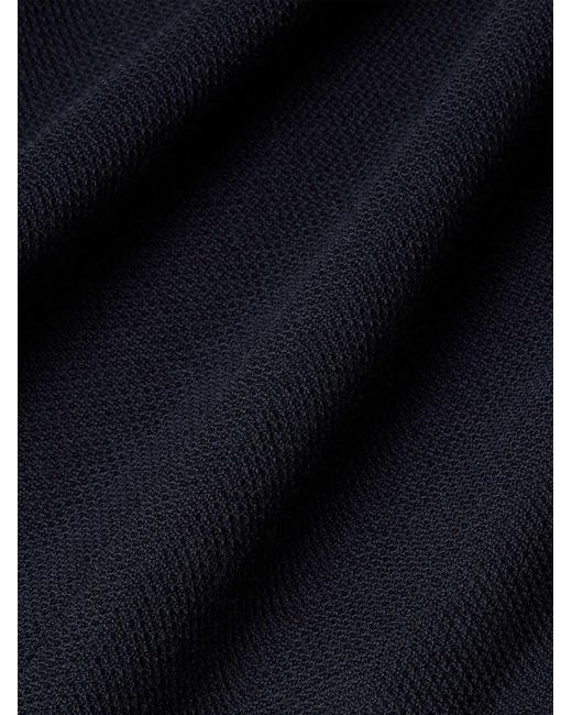 Zegna Blue Flap-Pocket Blazer for men