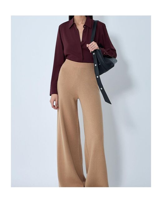 Max Mara Purple Satin Shirt