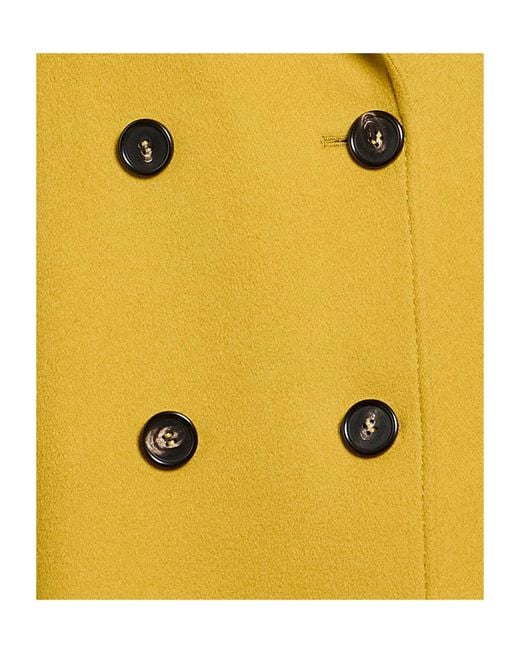 Max Mara Yellow Coats