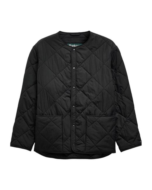 Barbour Black Long Sleeve Casual Jacket for men