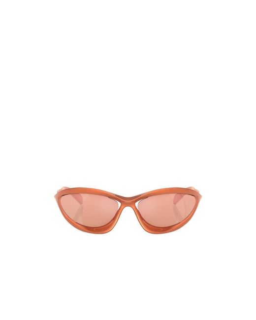 Prada Pink Eyewear Cat-Eye Sunglasses