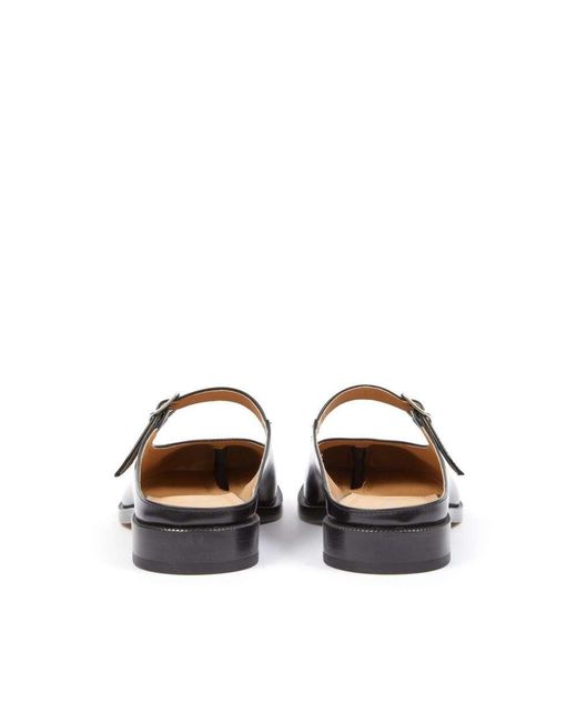 Maison Margiela Brown Tabi City Mary-Jane Mules