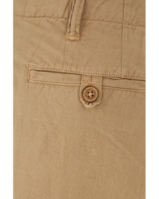 Polo Ralph Lauren Natural Cotton-Linen Blend Chino Shorts for men