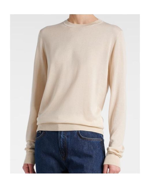 Totême  Natural Long Sleeve Sweater