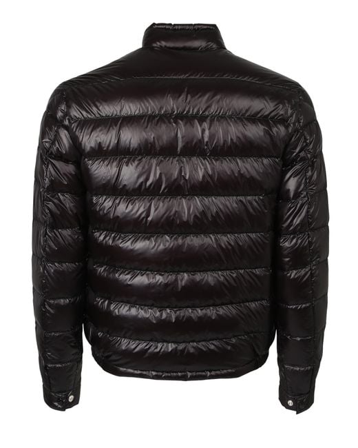 Moncler Black Acorus Short Down Jacket for men
