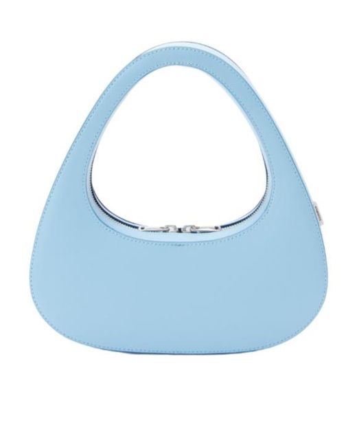 Coperni Blue Baguette Swipe Bag