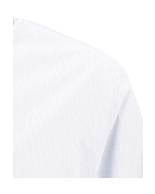 Dior White Oblique Shirt for men